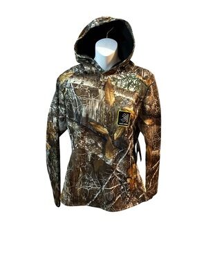 Women Camo Hooded Shirt - Realtree Brown